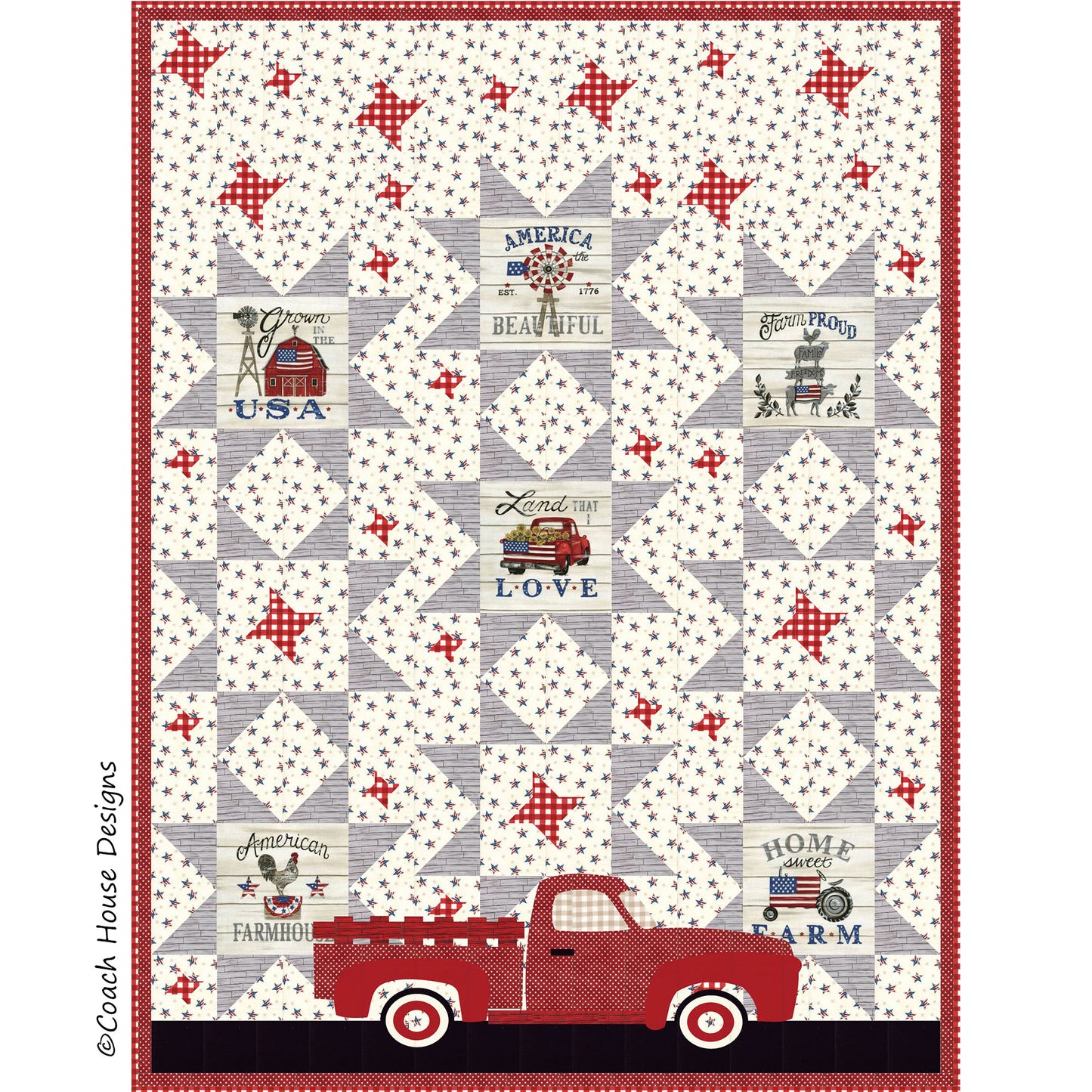 Cruisin’ Downloadable PDF Quilt Pattern