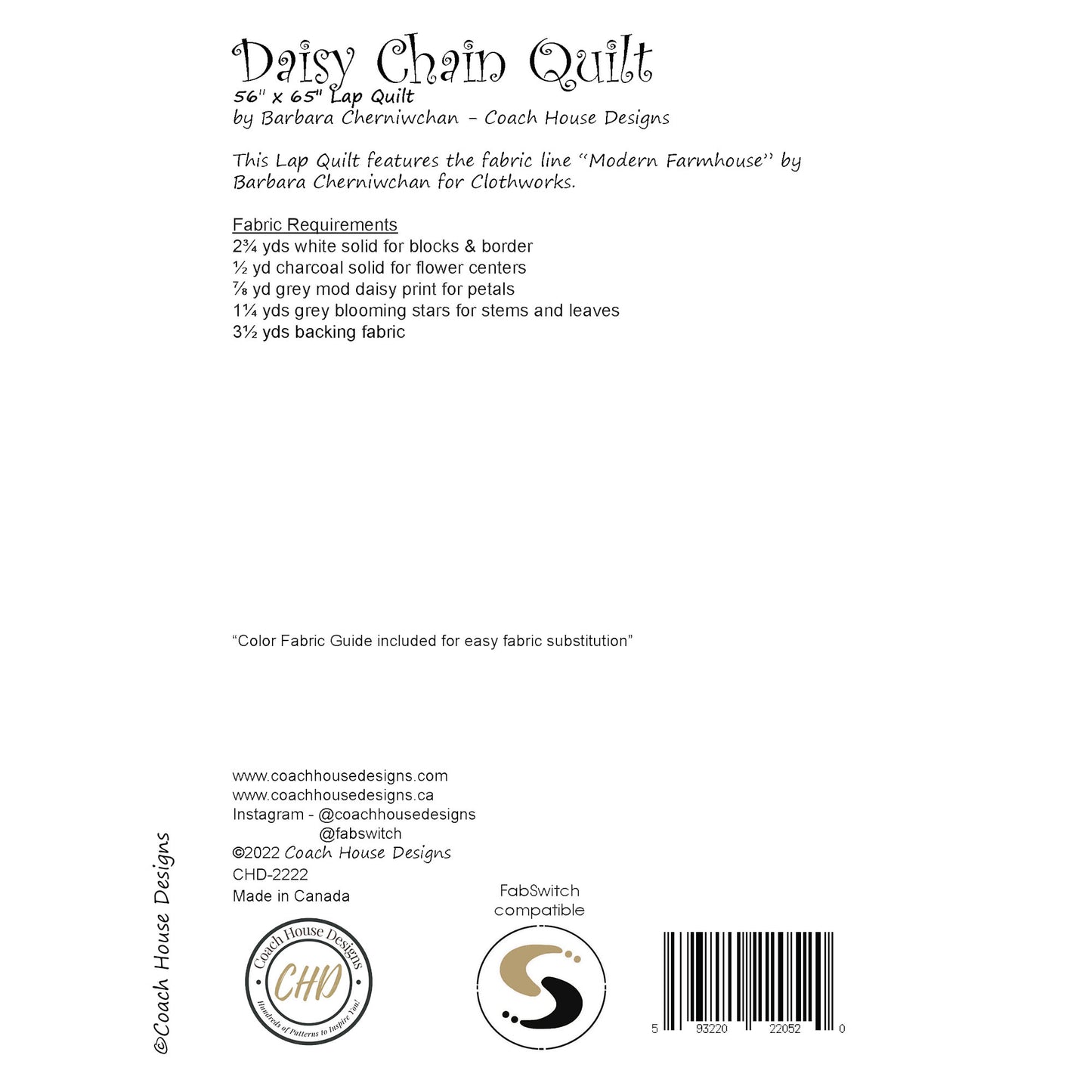 Daisy Chain Lap Quilt Kit