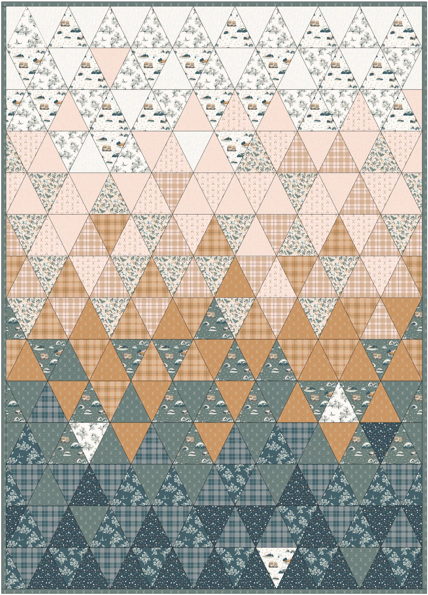 Dawn Downloadable PDF Quilt Pattern