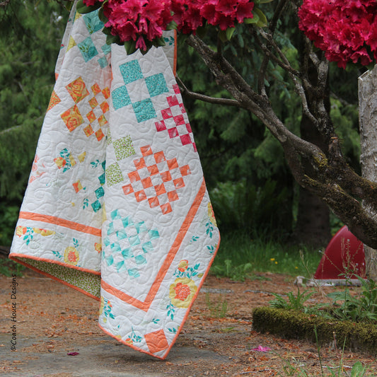 Diamonds in the Rough Downloadable PDF Quilt Pattern