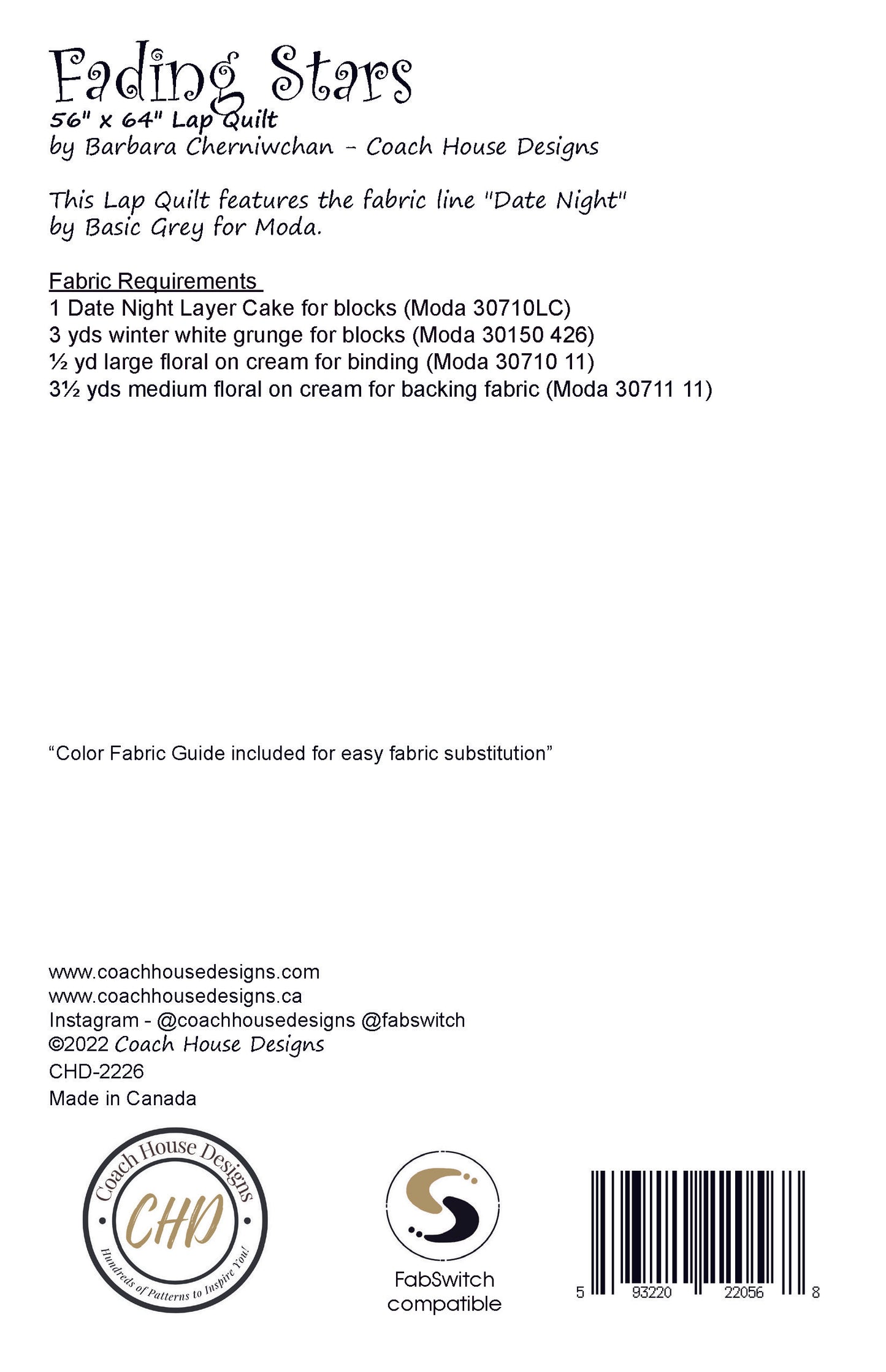 Fading Stars Quilt Pattern