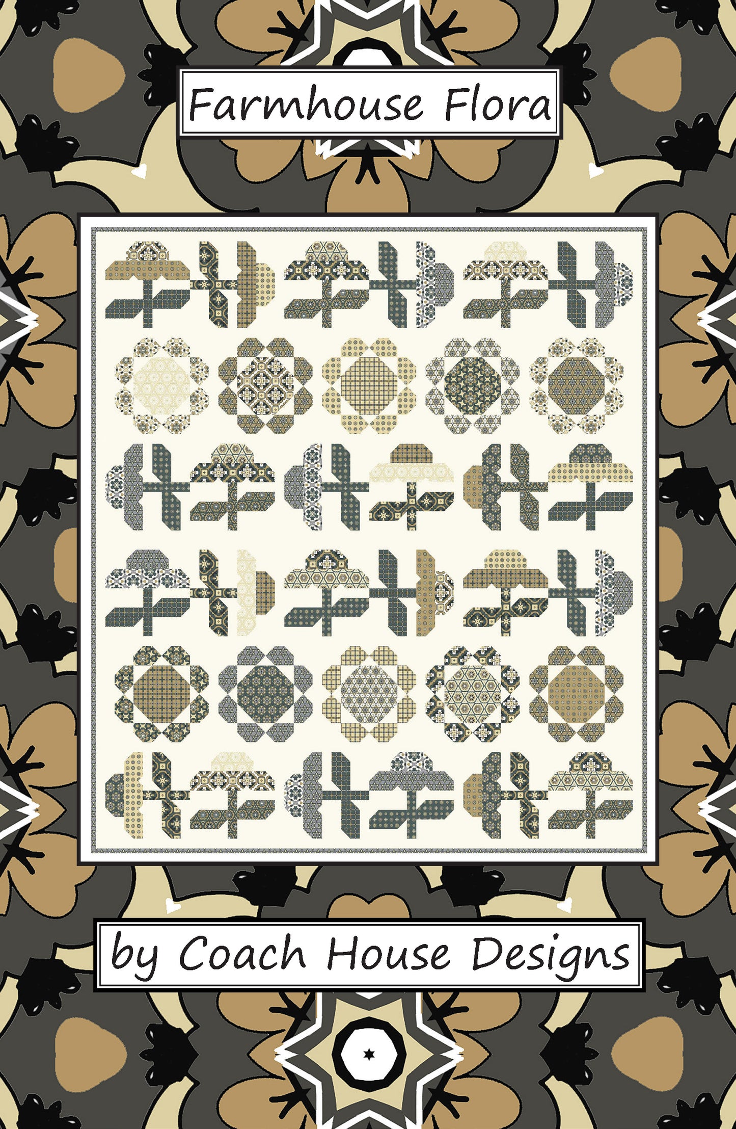 Farmhouse Flora Lap Quilt Kit