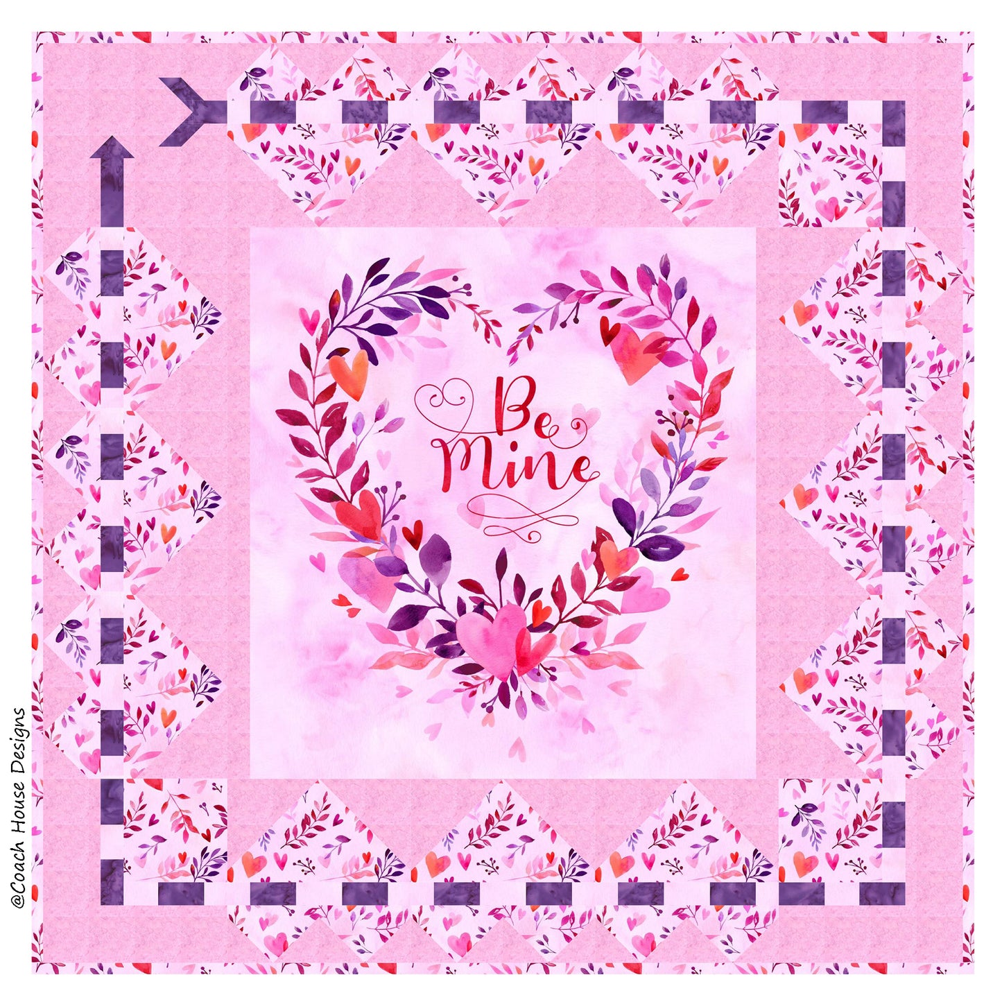 Celebrate January to April Downloadable PDF Quilt Pattern