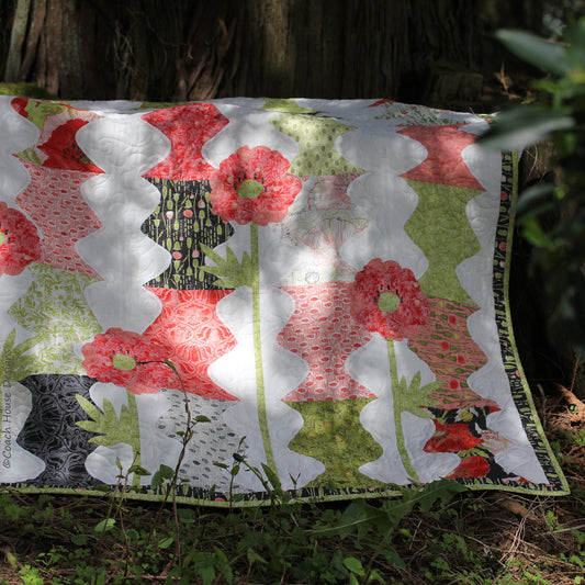 Field of Poppies Quilt Pattern