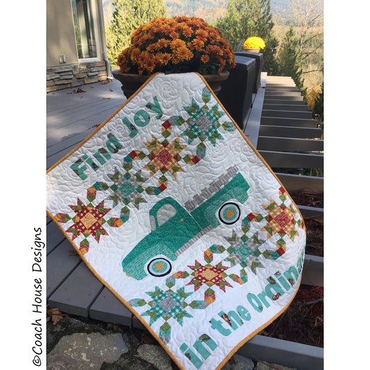 Find Joy in the Ordinary Quilt Pattern