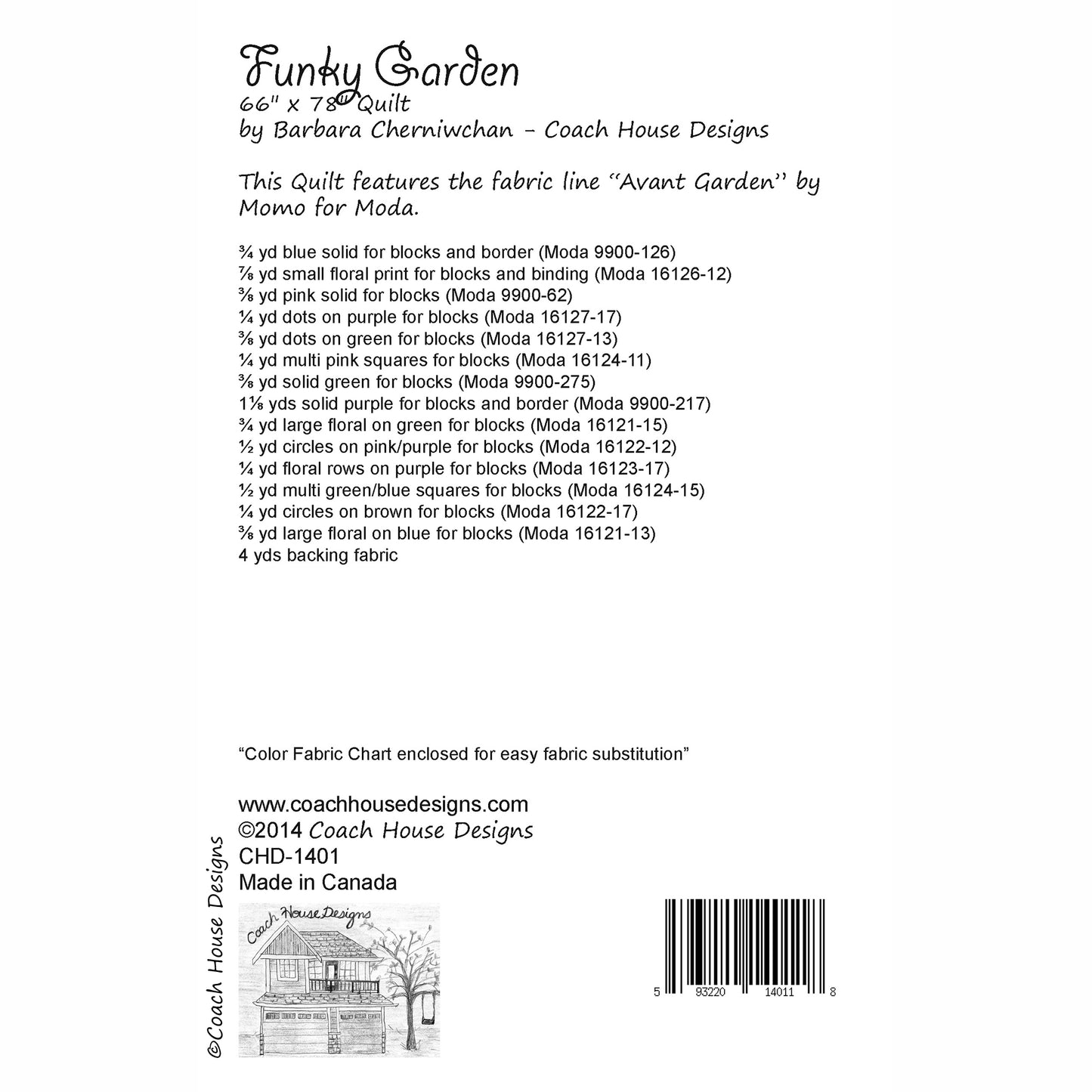 Funky Garden Quilt Pattern