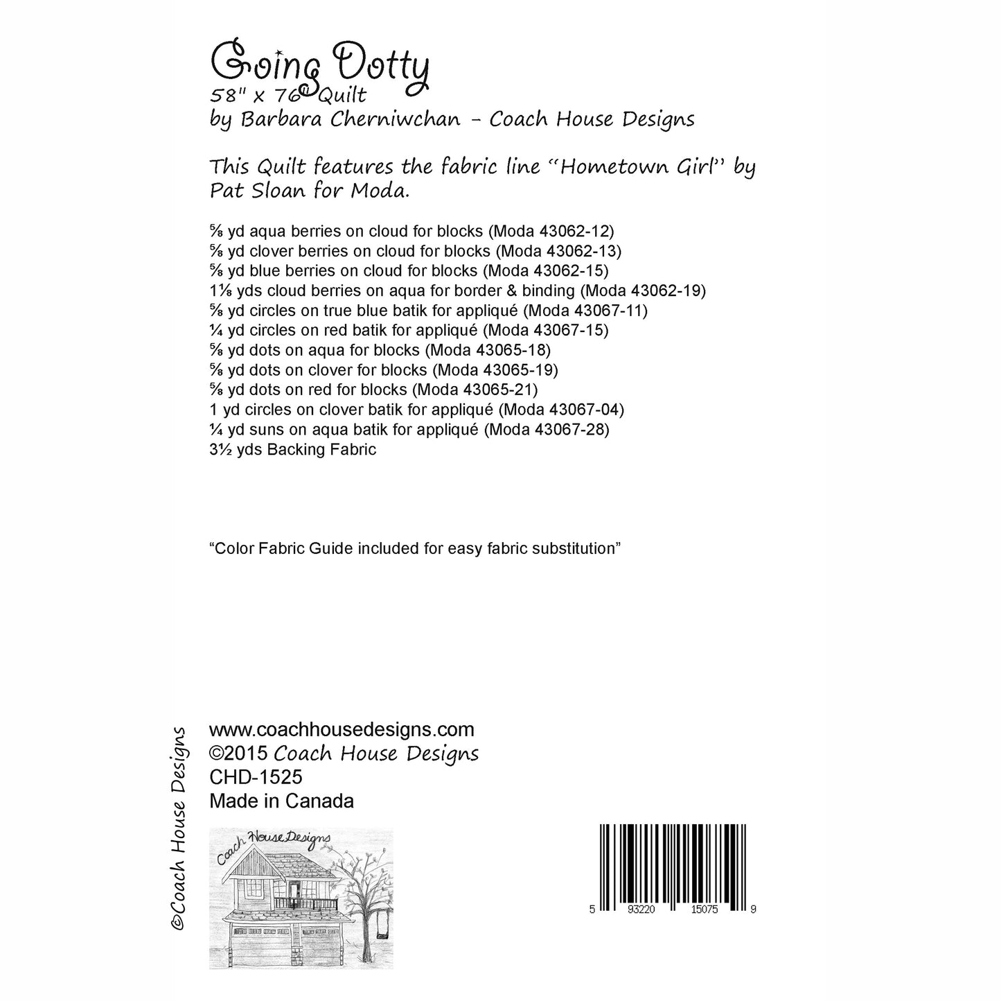 Going Dotty Quilt Pattern