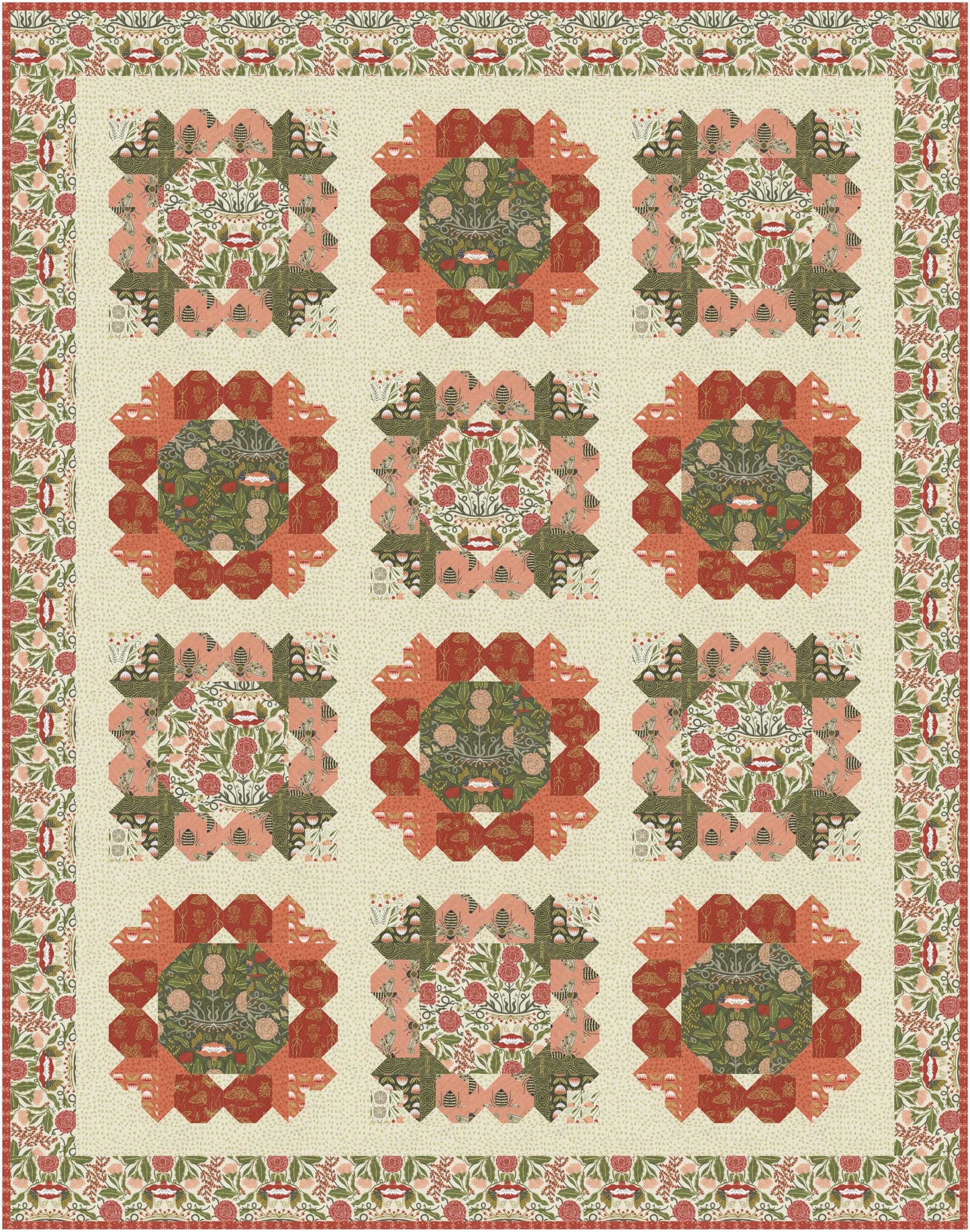 Grand Entrance Downloadable PDF Quilt Pattern