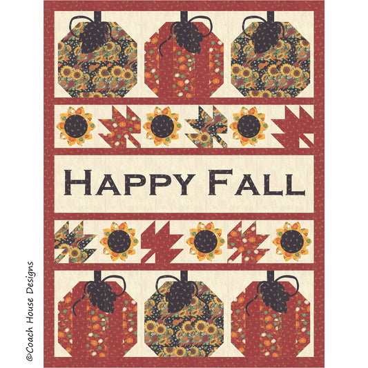 Happy Fall Downloadable PDF Quilt Pattern