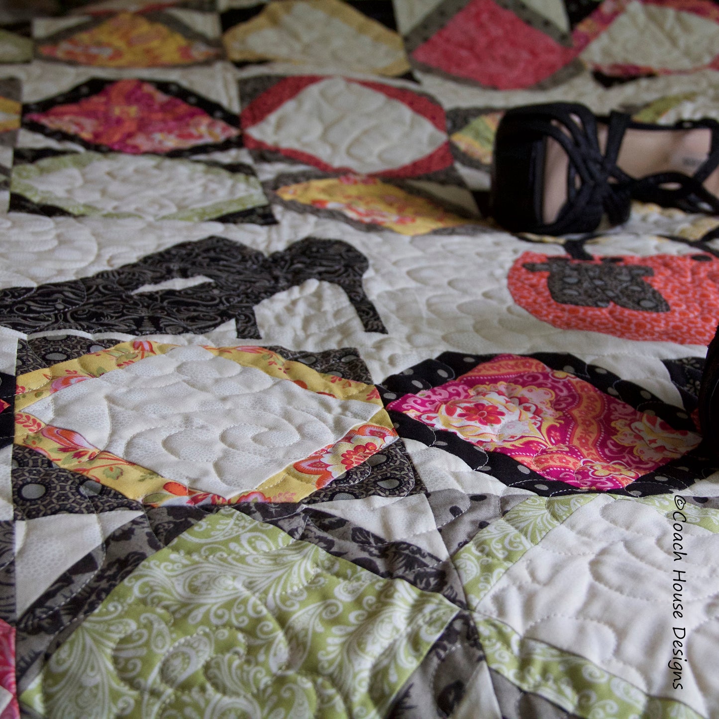 Heels Downloadable PDF Quilt Pattern