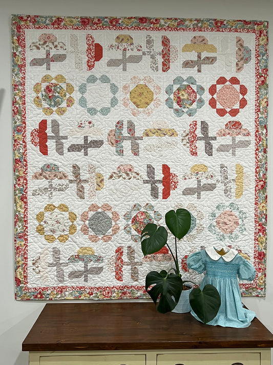 Flora Downloadable PDF Quilt Pattern