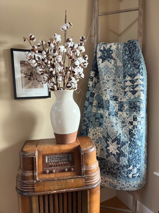 Study in Blue Quilt Pattern