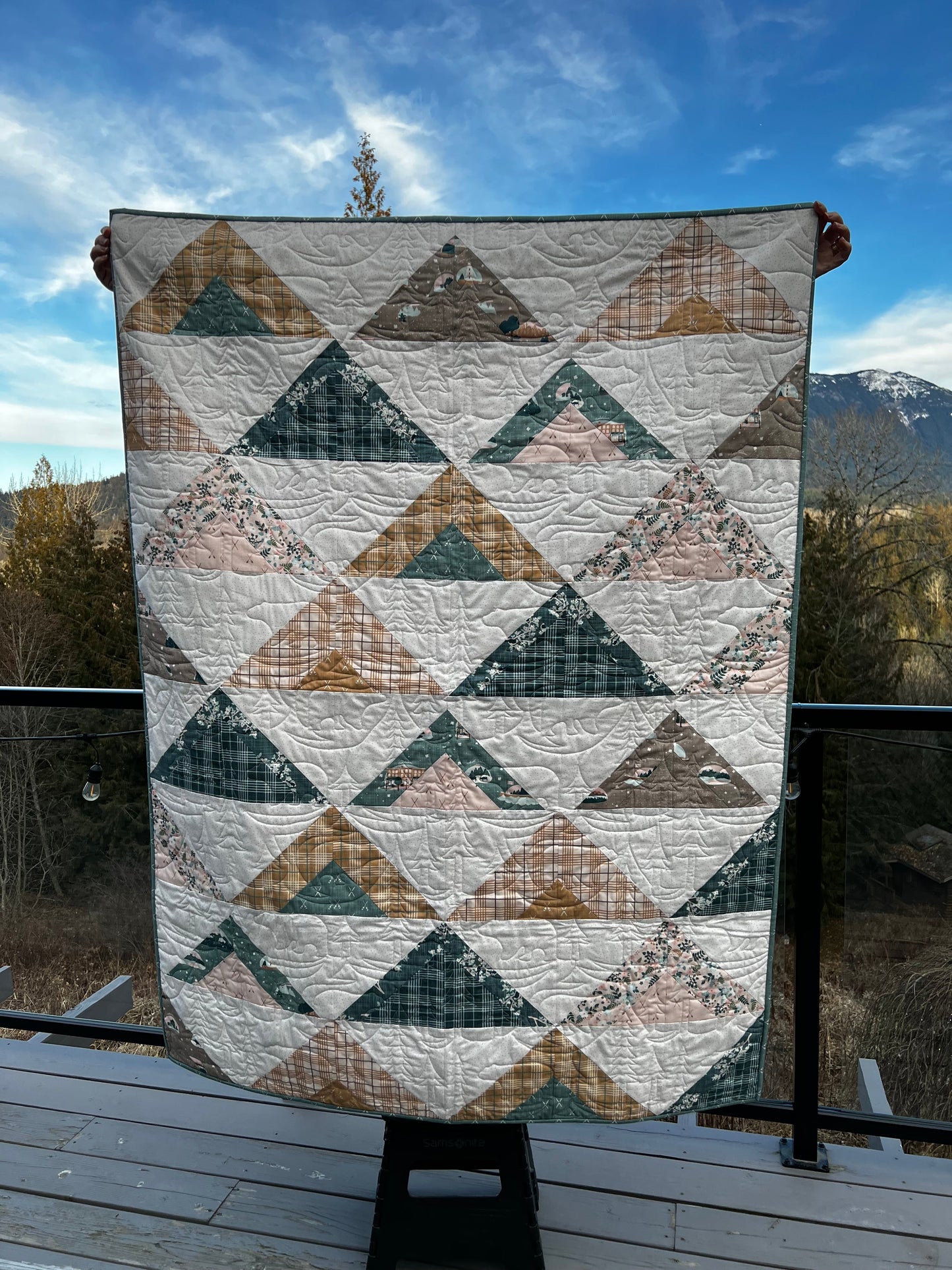 Rocky Mountain High Downloadable PDF Quilt Pattern