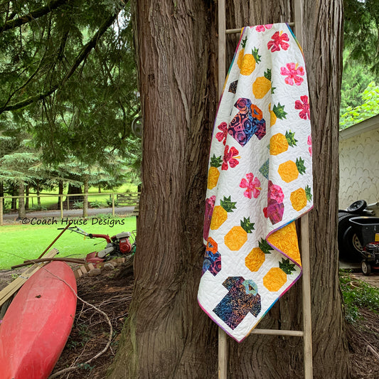 I Need a Vacation Too! Downloadable PDF Quilt Pattern