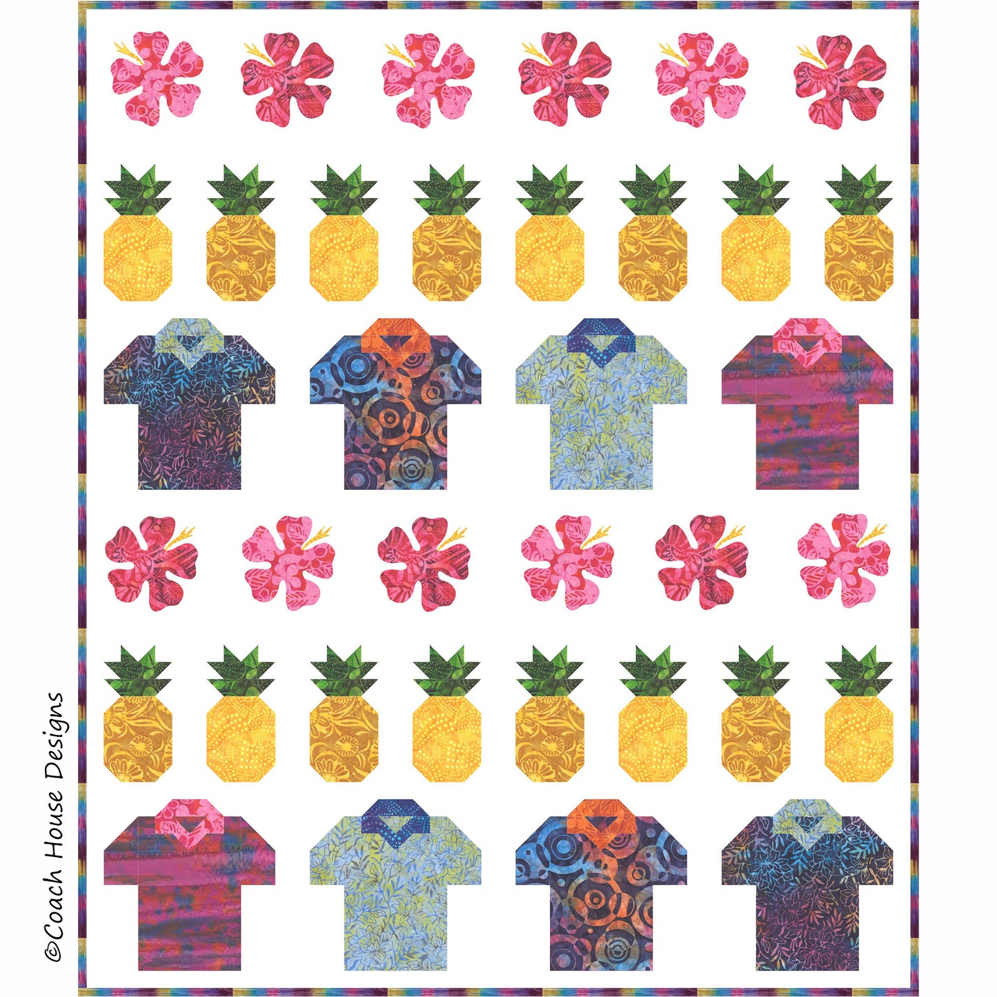 I Need a Vacation Downloadable PDF Quilt Pattern