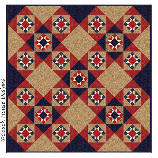 Independence Downloadable PDF Quilt Pattern