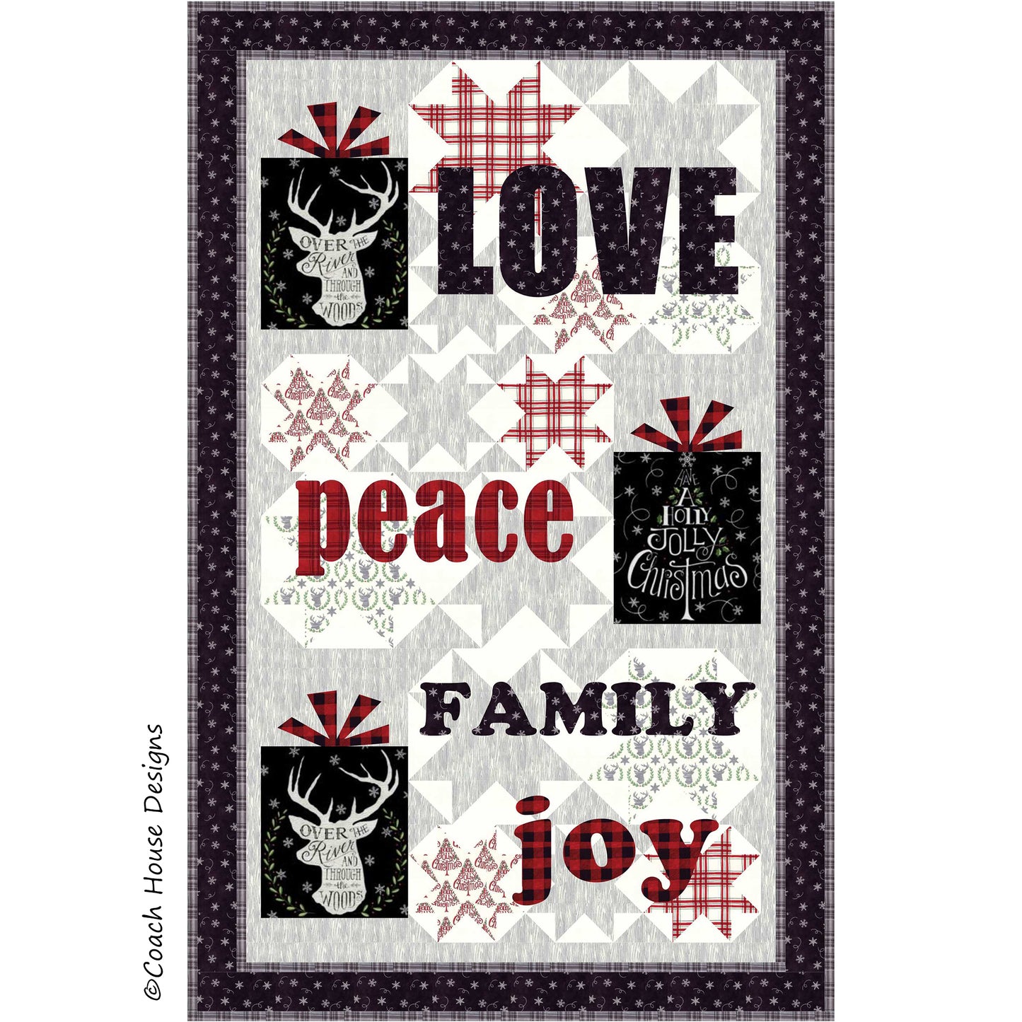 Hearthside Banners Downloadable PDF Quilt Pattern