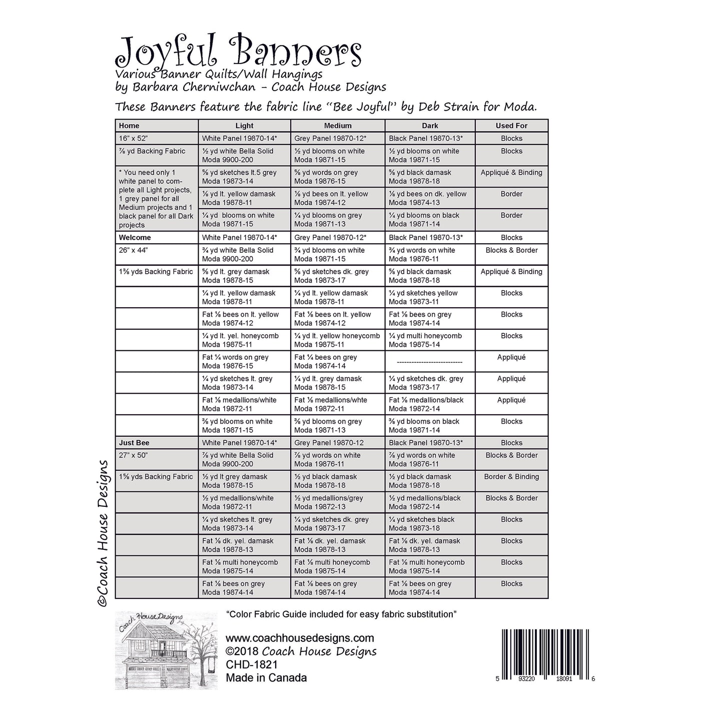 Joyful Banners Downloadable PDF Quilt Pattern