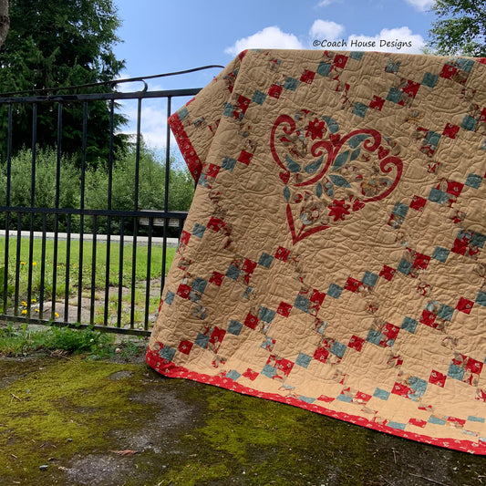 Key to My Heart Quilt Pattern