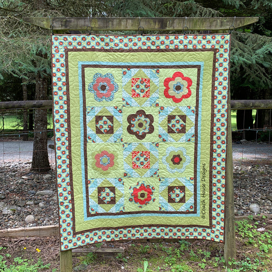 Lazy Summer Downloadable PDF Quilt Pattern