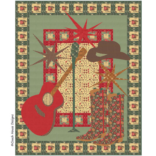 Live! At the Honky Tonk.... Quilt Pattern