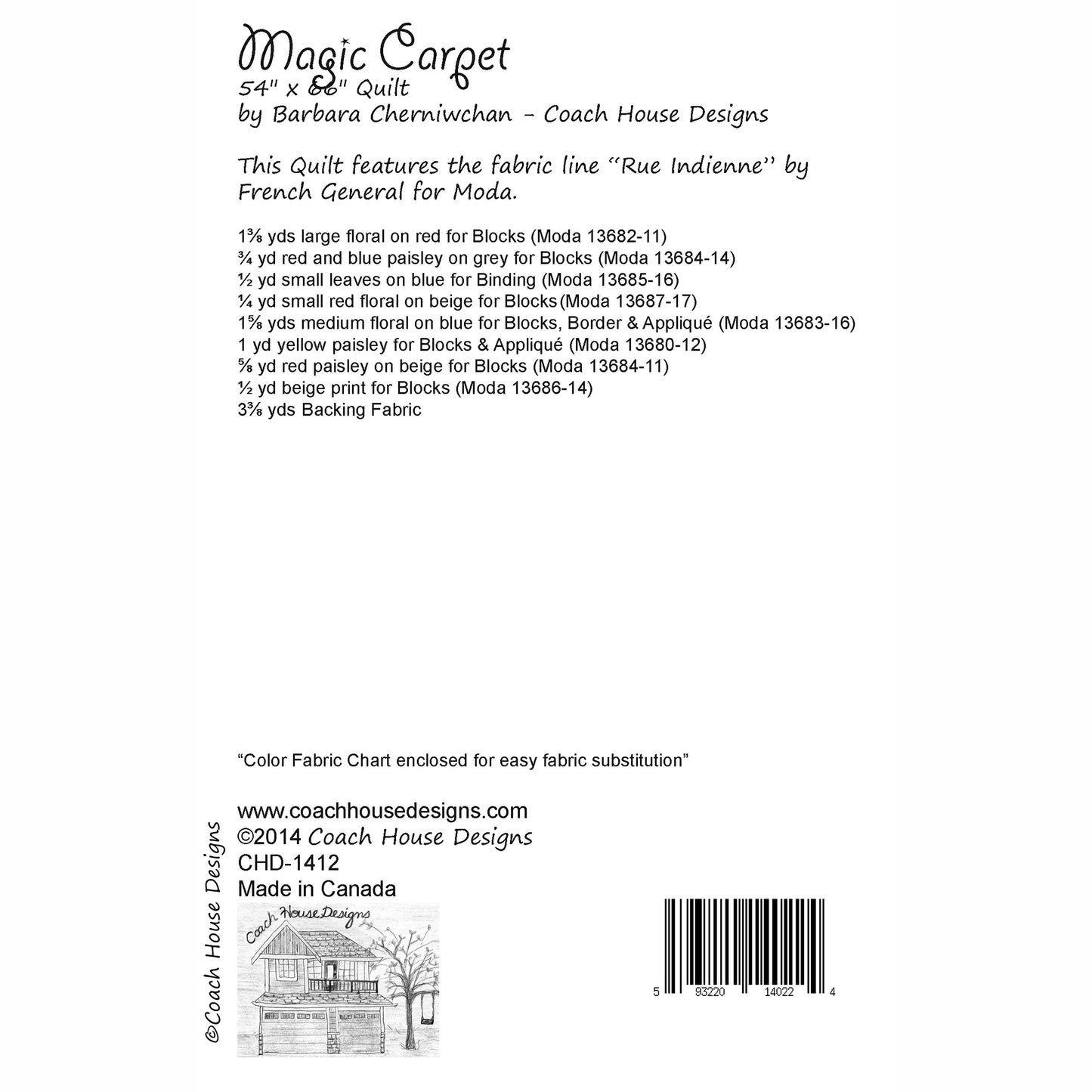 Magic Carpet Quilt Pattern