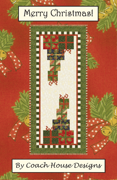 Merry Christmas! Downloadable PDF Quilt Pattern – Coach House Designs US