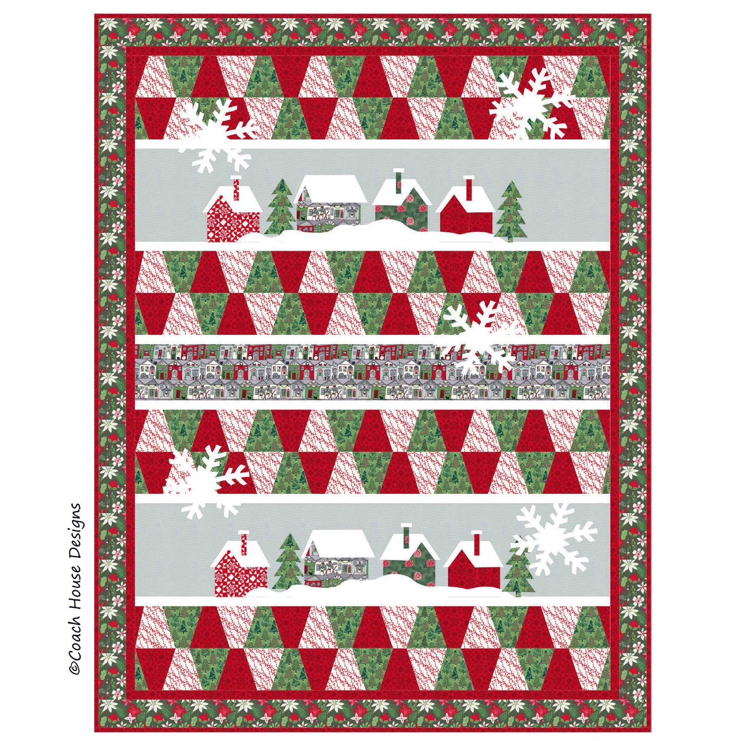 Merry Lane Downloadable PDF Quilt Pattern