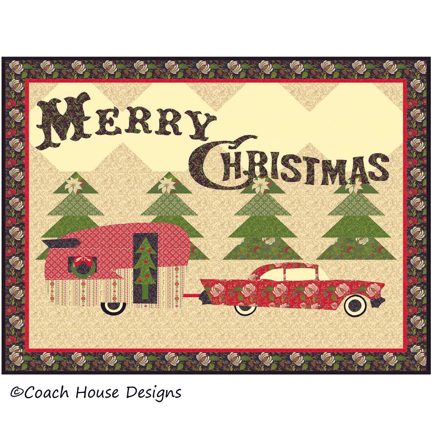 Merry Trails Downloadable PDF Quilt Pattern