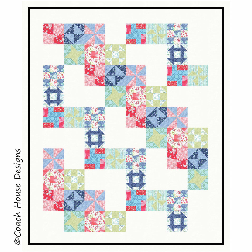 Modern Pieces Downloadable PDF Quilt Pattern