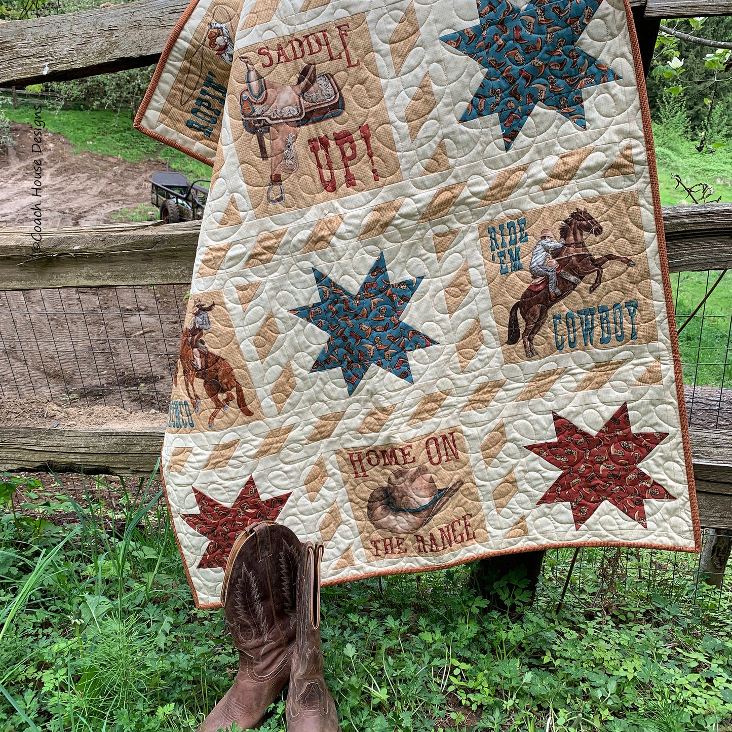 My Buckaroo Downloadable PDF Quilt Pattern