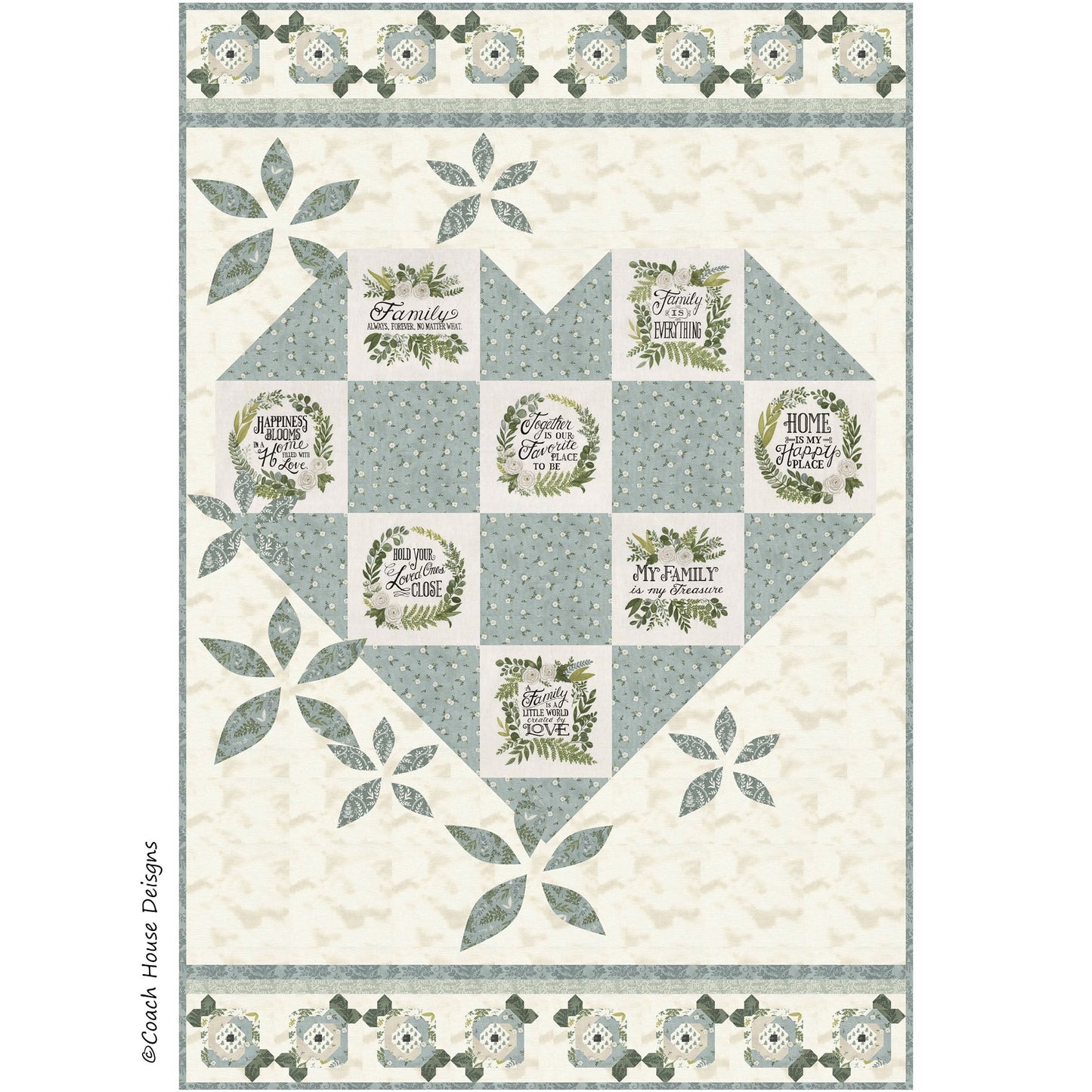 My Heart Downloadable PDF Quilt Pattern