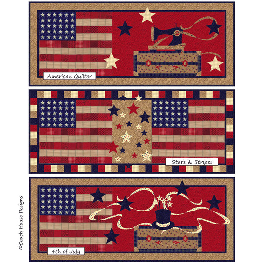 Patriotic Runners Quilt Pattern