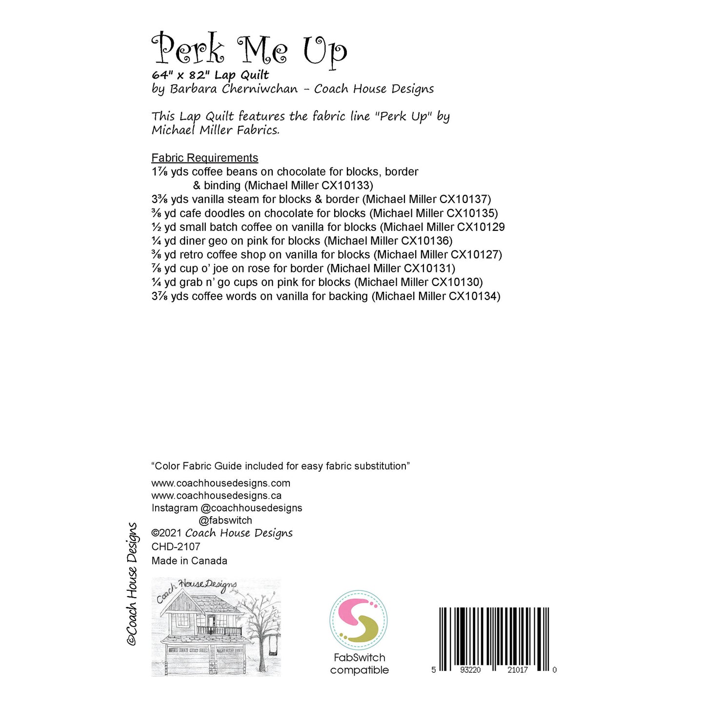 Perk Me Up Quilt Pattern