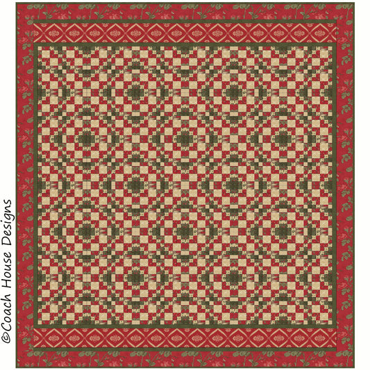 Prairie Christmas Downloadable PDF Quilt Pattern
