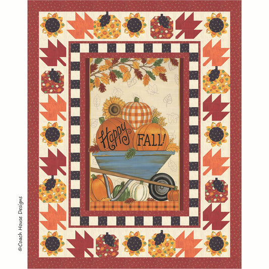 Pumpkin Delivery Downloadable PDF Quilt Pattern