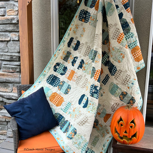 Pumpkin Kisses Downloadable PDF Quilt Pattern