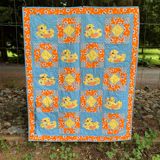 Quack! Downloadable PDF Quilt Pattern