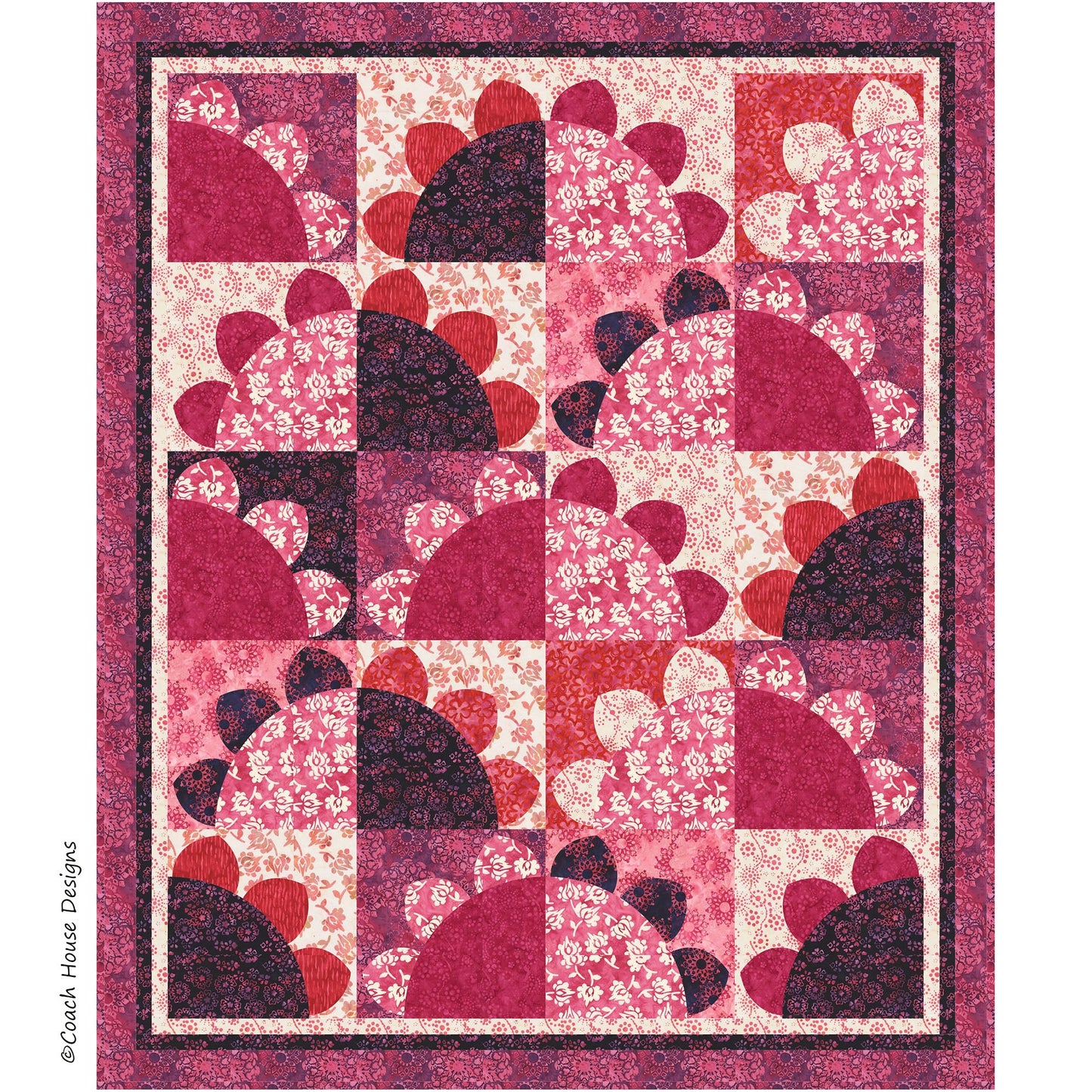 Red Sky at Night Downloadable PDF Quilt Pattern