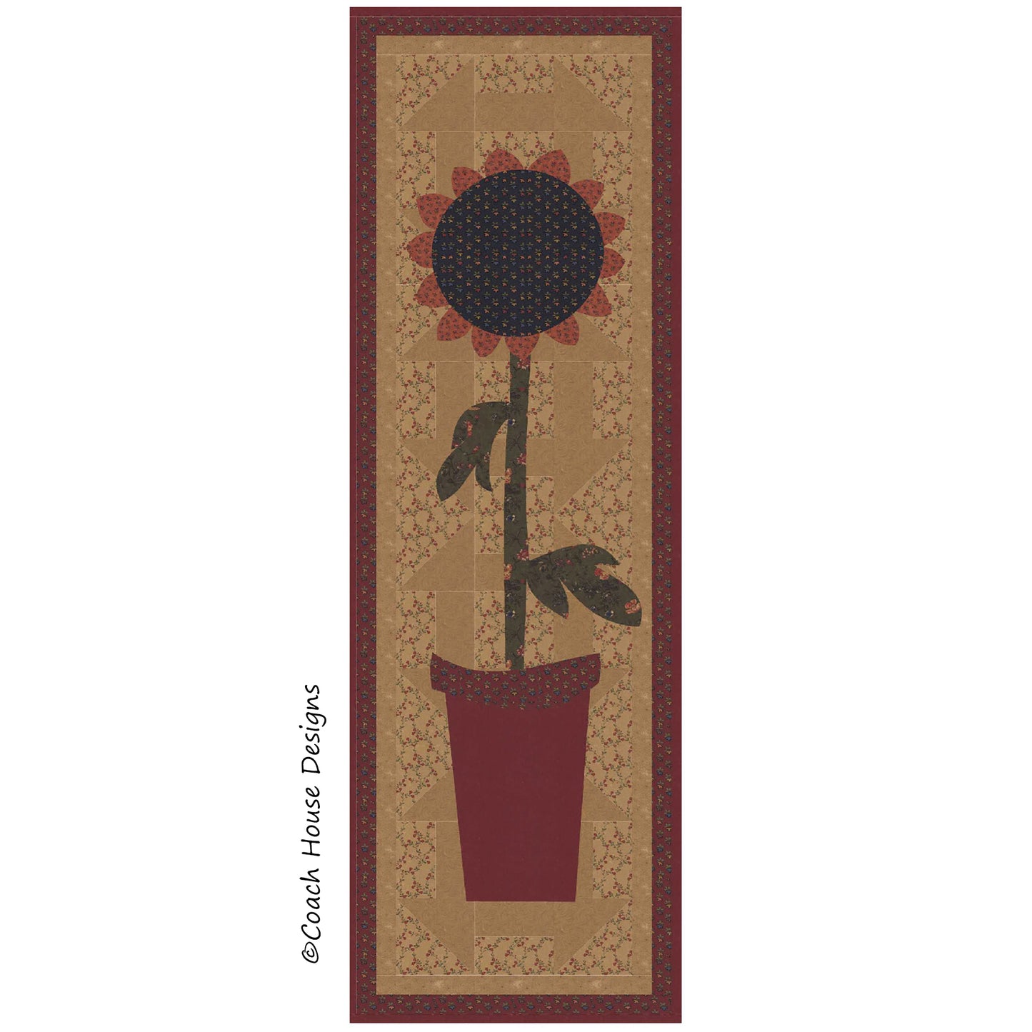 Rising Sun Downloadable PDF Quilt Pattern