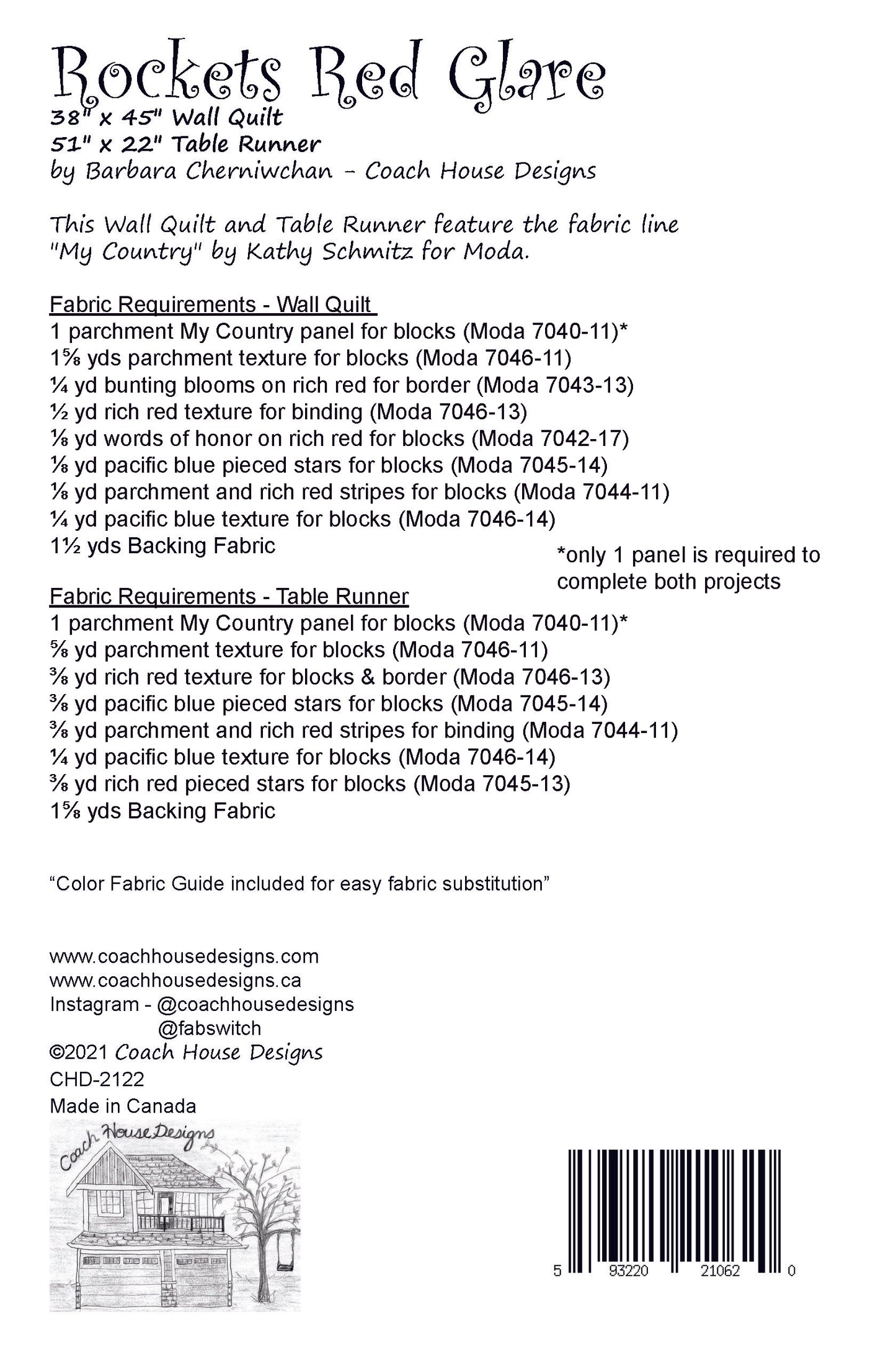 Rockets Red Glare Quilt Pattern