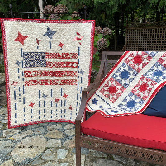 Rockets Red Glare Downloadable PDF Quilt Pattern
