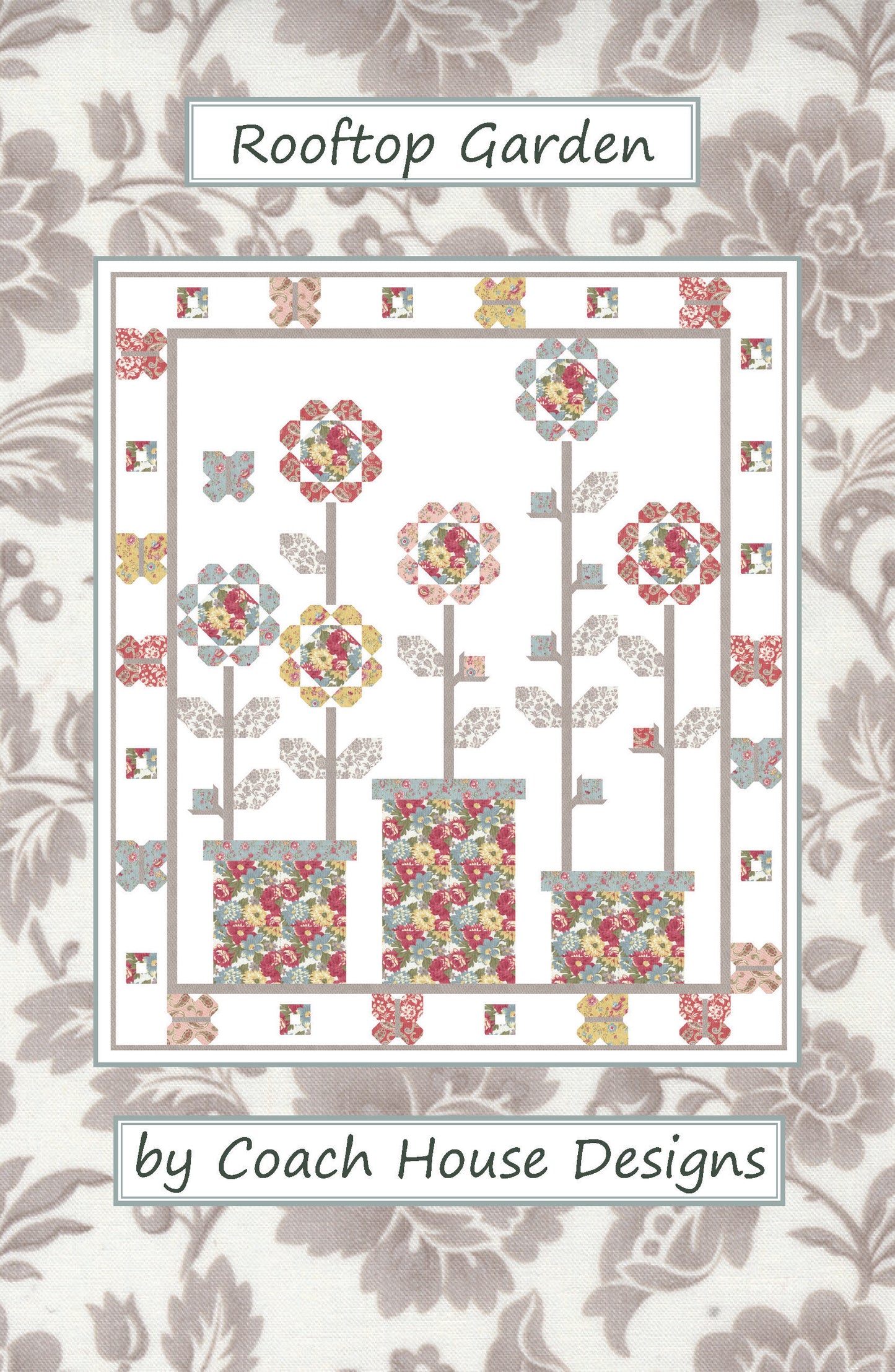 Rooftop Garden Downloadable PDF Quilt Pattern