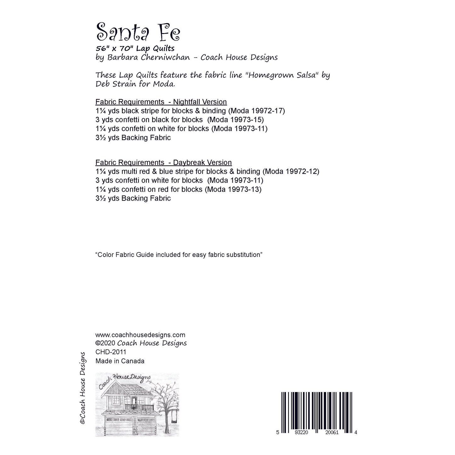 Santa Fe Quilt Pattern