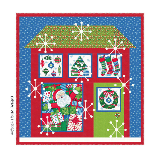 Santa’s Workshop Downloadable PDF Quilt Pattern