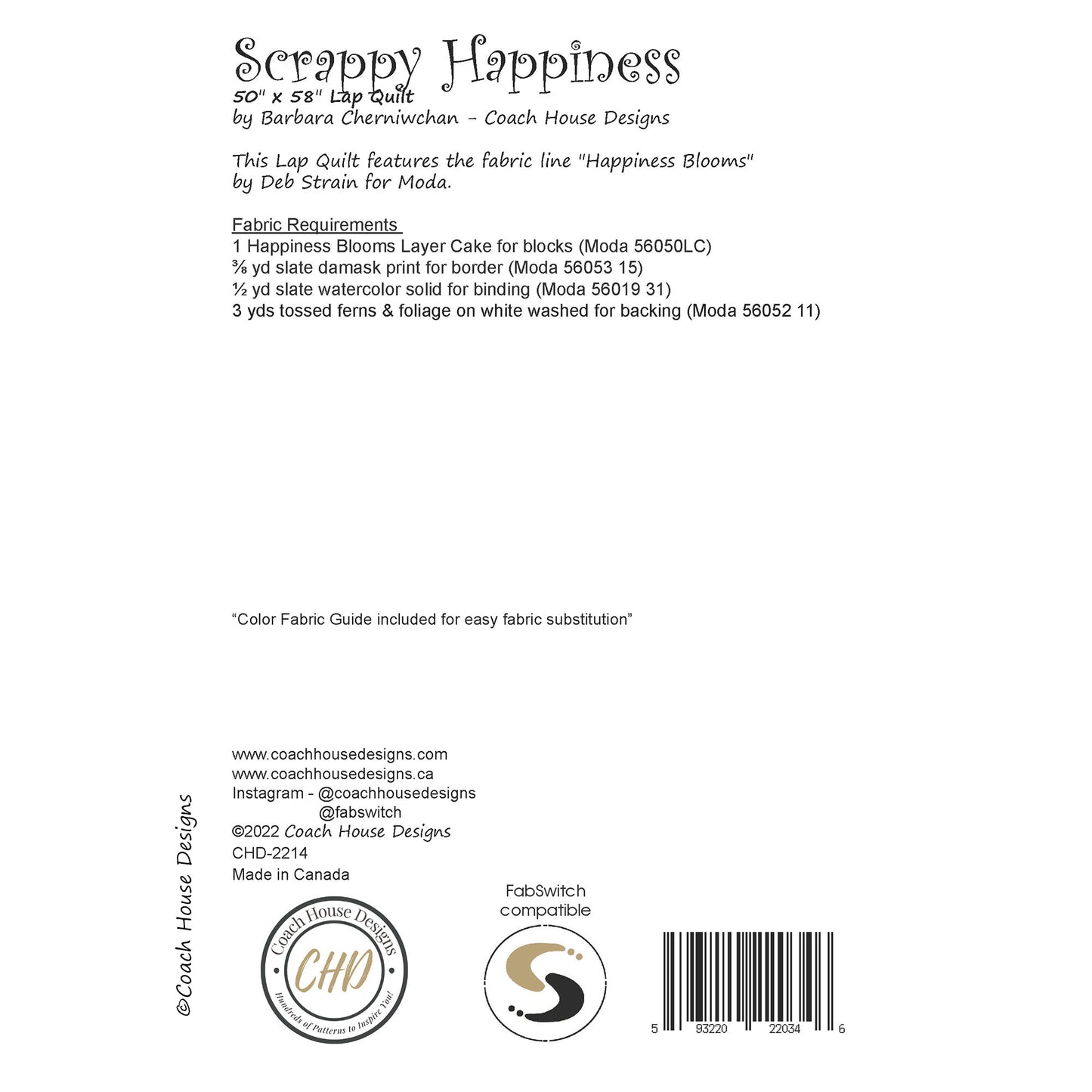 Scrappy Happiness Quilt Pattern