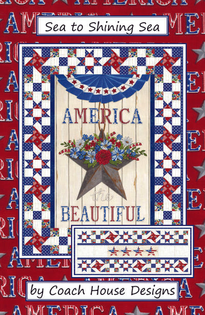 Sea to Shining Sea Downloadable PDF Quilt Pattern