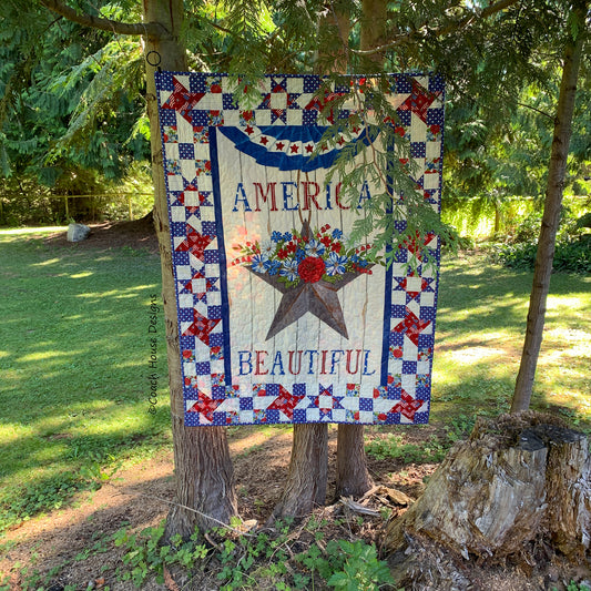 Sea to Shining Sea Downloadable PDF Quilt Pattern