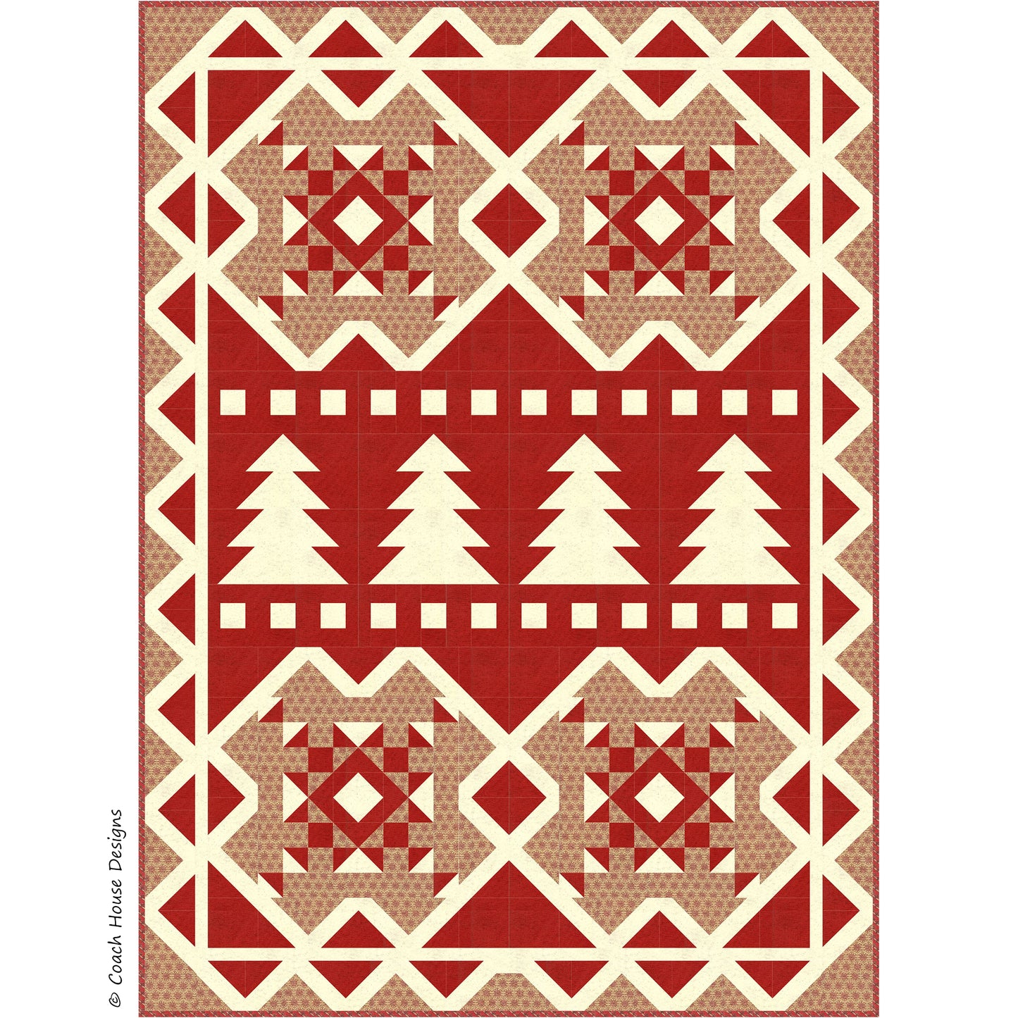 Snowfall Downloadable PDF Quilt Pattern