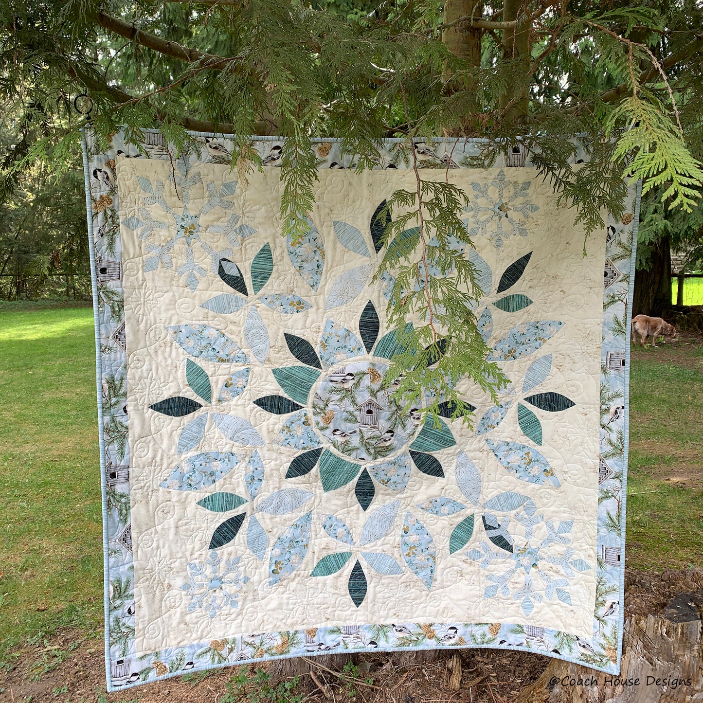 Snow is Falling Quilt Pattern